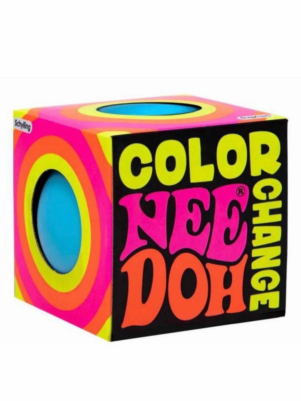 NeeDoh Blue Color Change Authentic NEE DOH sealed NEW Office gift
